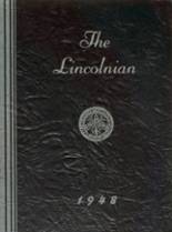 Lincoln Academy 1948 yearbook cover photo