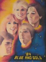 Columbian High School 1984 yearbook cover photo
