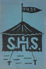 Strong High School 1936 yearbook cover photo
