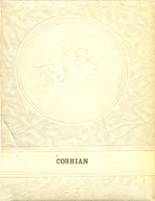 Corning High School 1957 yearbook cover photo