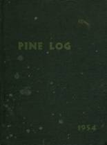 Pine Plains Central School 1954 yearbook cover photo