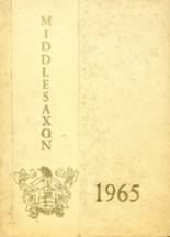 Middlesex High School 1965 yearbook cover photo