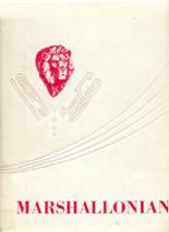 Marshall High School 1958 yearbook cover photo