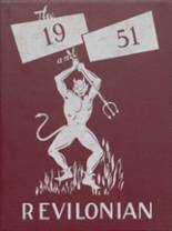 Russell High School 1951 yearbook cover photo