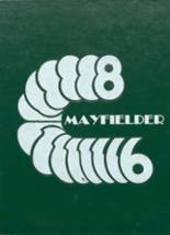 Mayfield High School 1986 yearbook cover photo