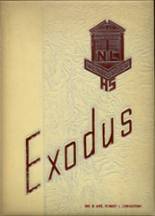 1956 New London High School Yearbook from New london, New Hampshire cover image