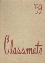 Washington High School 1959 yearbook cover photo