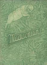 Madison High School 1950 yearbook cover photo