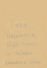 Naugatuck High School 1934 yearbook cover photo