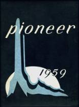 Reading Memorial High School 1959 yearbook cover photo