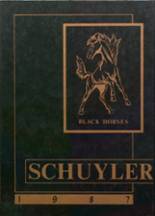 1987 Schuylerville High School Yearbook from Schuylerville, New York cover image