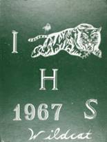 Idalou High School 1967 yearbook cover photo
