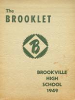 Brookville High School 1949 yearbook cover photo