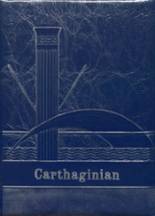 Carthage Community High School 1963 yearbook cover photo