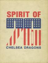Chelsea High School 1976 yearbook cover photo