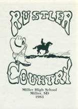 Miller High School 1983 yearbook cover photo