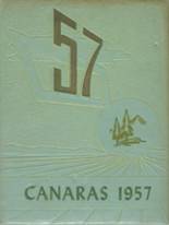 Saranac Lake Central High School 1957 yearbook cover photo
