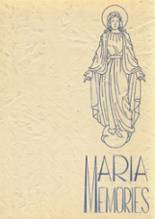 Maria High School 1954 yearbook cover photo