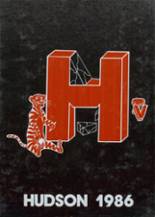 1986 Hudson High School Yearbook from Hudson, Michigan cover image