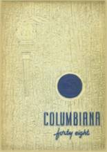 Columbia Grammar & Preparatory School 1948 yearbook cover photo