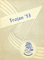 Bent County High School 1953 yearbook cover photo