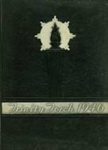 Trinity High School 1946 yearbook cover photo