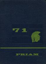 Cary-Grove High School 1971 yearbook cover photo