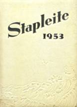 Staples High School 1953 yearbook cover photo