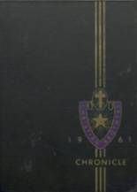 Christian Brothers High School 1961 yearbook cover photo