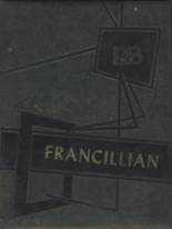 Francesville High School 1958 yearbook cover photo