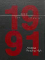 Reading High School 1991 yearbook cover photo