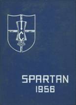 Imlay City High School 1956 yearbook cover photo