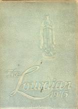 Lourdes High School 1945 yearbook cover photo