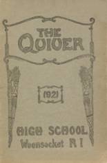 1921 Woonsocket High School Yearbook from Woonsocket, Rhode Island cover image