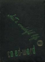 St. Edward Central High School 1953 yearbook cover photo