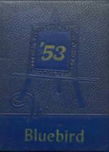 Elkville High School 1953 yearbook cover photo