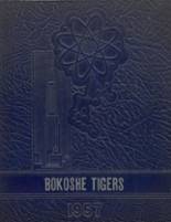 Bokoshe High School 1957 yearbook cover photo
