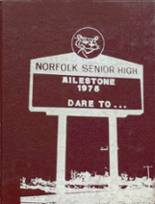 Norfolk High School 1975 yearbook cover photo