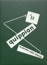 Aliquippa High School 1953 yearbook cover photo