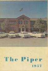 Hamlin High School 1957 yearbook cover photo
