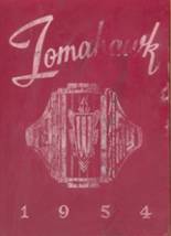 Winnebago High School 1954 yearbook cover photo
