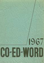 St. Edward Central High School 1967 yearbook cover photo