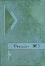 1963 Cathedral High School Yearbook from Belleville, Illinois cover image
