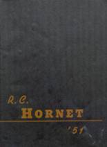 Richland Center High School 1951 yearbook cover photo