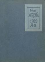 Athens High School 1920 yearbook cover photo