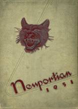 Newport High School 1951 yearbook cover photo