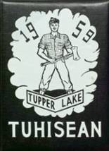 Tupper Lake High School 1959 yearbook cover photo