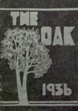 Oakridge High School 1936 yearbook cover photo