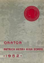 Patrick Henry High School 1952 yearbook cover photo