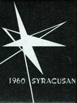 Syracuse High School 1960 yearbook cover photo